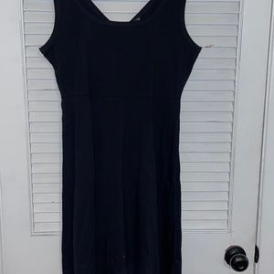 Black swing dress